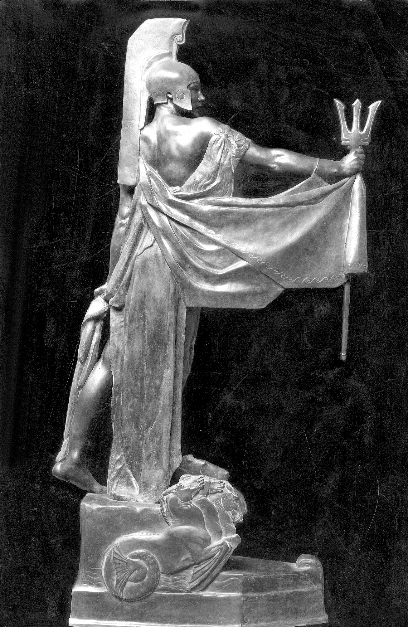 England My Mother, bronze statuette, 1926