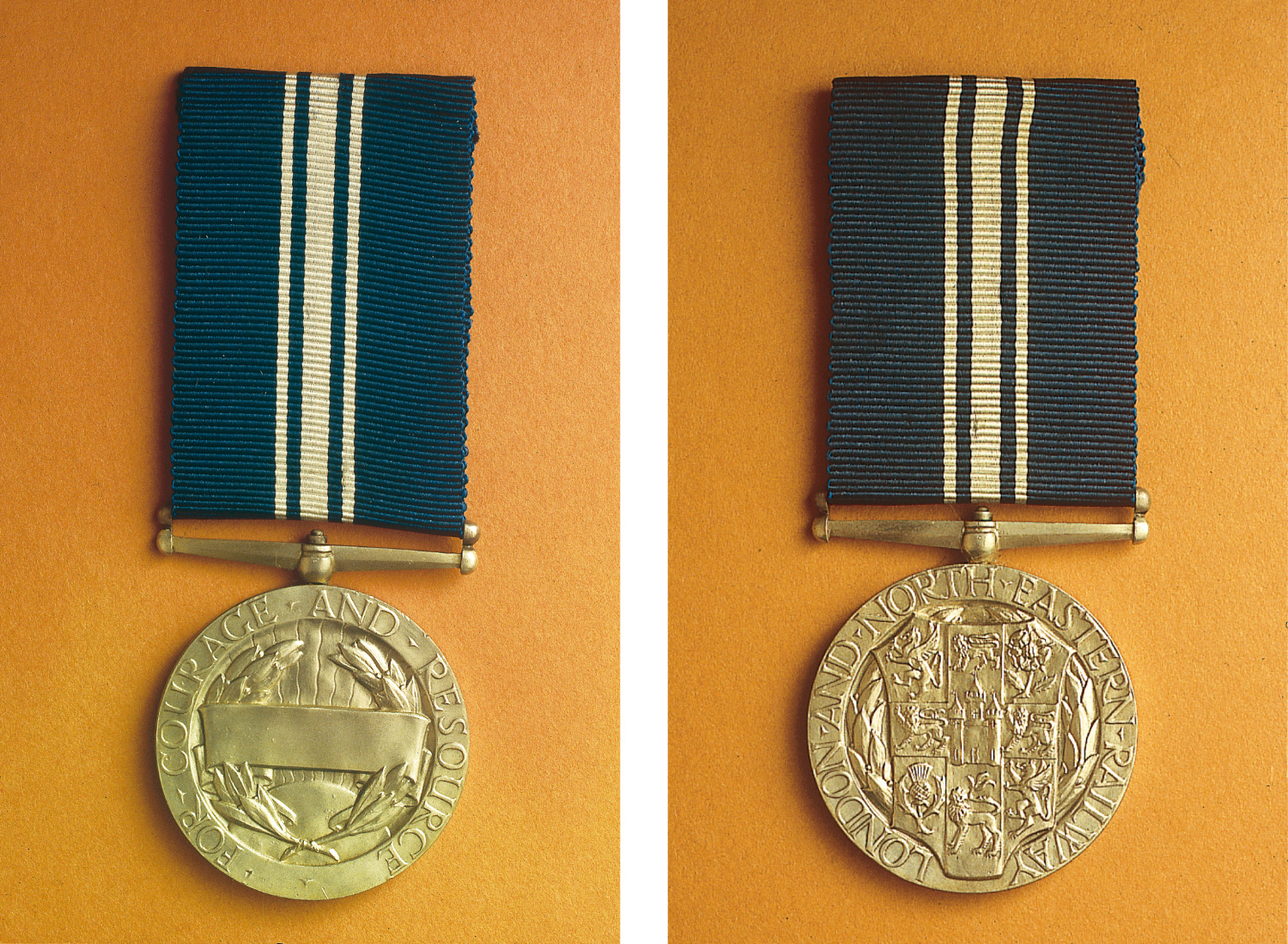 London and North East Railway medal for bravery, 1943